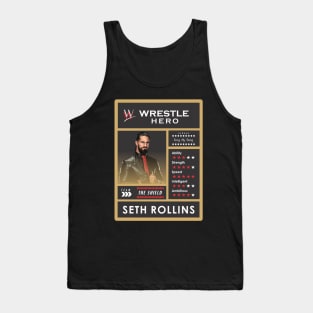 wwe card seth rollins Tank Top